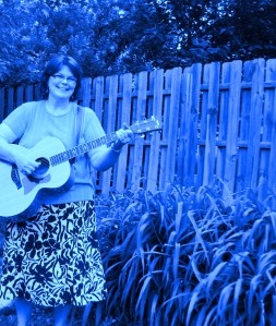 Me in 2009. Apparently I'm playing the blues!